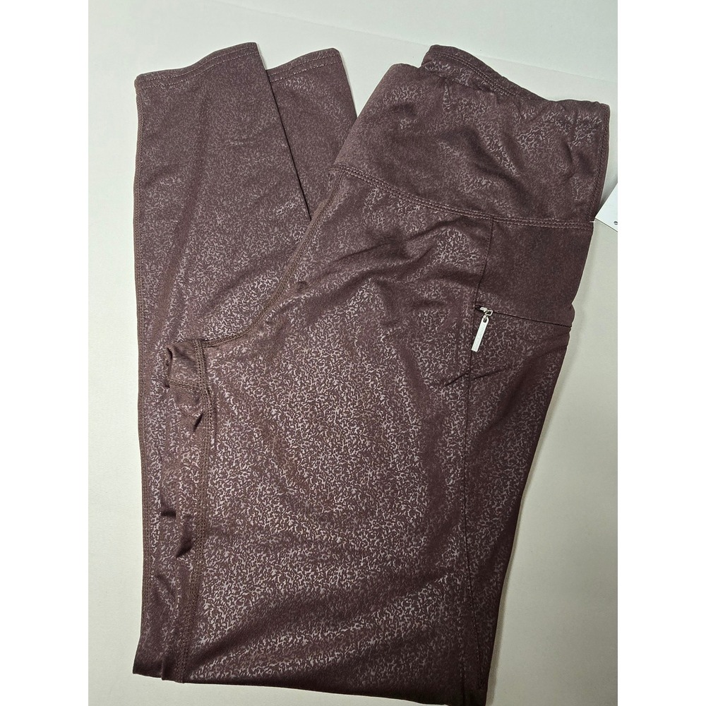 New Women's Tahari Sport Leggin with Zipper Pockets Size Medium